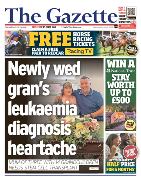 Cover of Teesside Evening Gazette