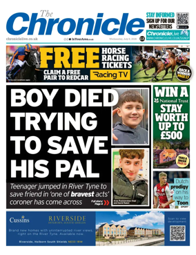 Cover of The Chronicle (South Tyneside and Durham)