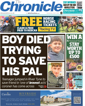 Cover of The Chronicle (UK)