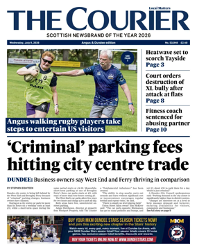 Cover of The Courier & Advertiser (Angus and Dundee)