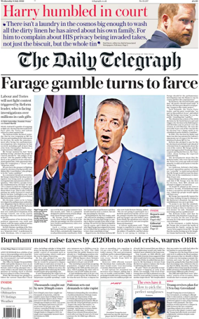 Cover of The Daily Telegraph