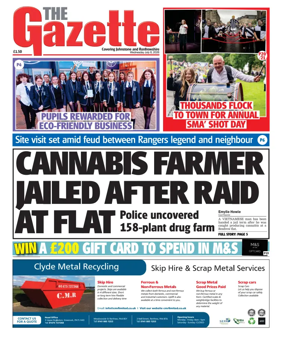 Cover of The Gazette (Scotland)