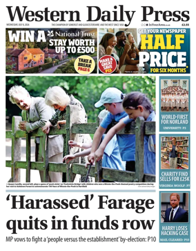 Cover of Western Daily Press