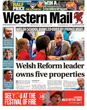 Cover of Western Mail