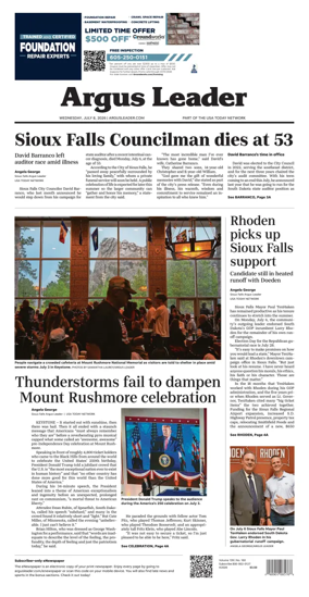 Cover of Argus Leader