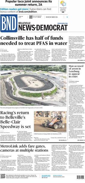 Cover of Belleville News-Democrat