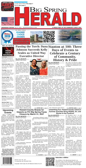 Cover of Big Spring Herald