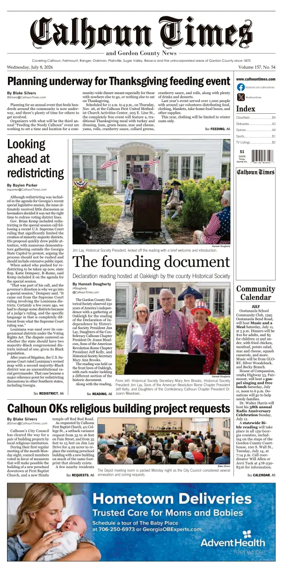 Cover of Calhoun Times