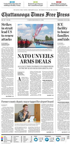 Cover of Chattanooga Times Free Press