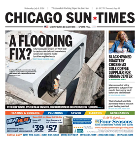 Cover of Chicago Sun-Times