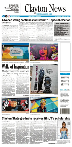 Cover of Clayton News