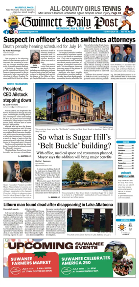 Cover of Gwinnett Daily Post