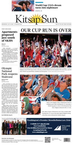 Cover of Kitsap Sun