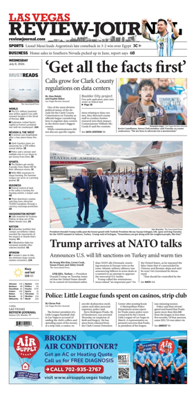 Cover of Las Vegas Review-Journal