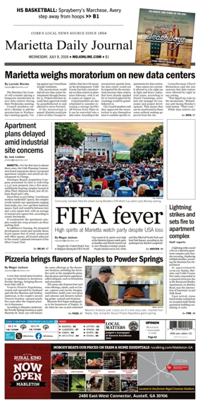 Cover of Marietta Daily Journal