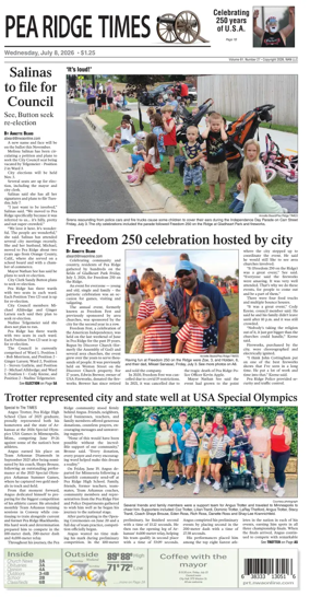 Cover of Pea Ridge Times