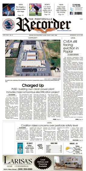 Cover of Porterville Recorder