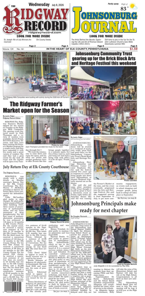 Cover of Ridgway Record