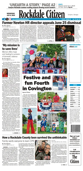 Cover of Rockdale Citiizen