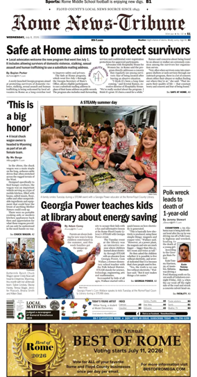 Cover of Rome News-Tribune