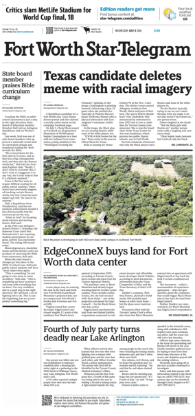 Cover of Star-Telegram