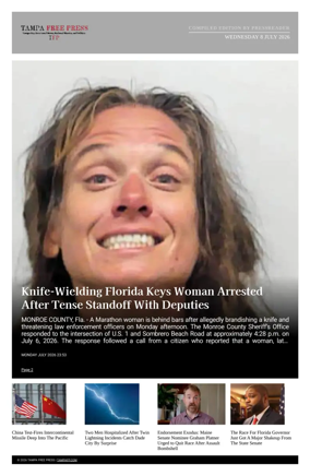 Cover of Tampa Free Press