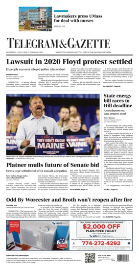 Cover of Telegram & Gazette