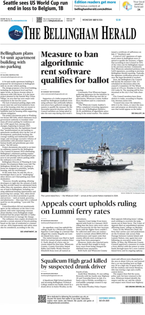 Cover of The Bellingham Herald