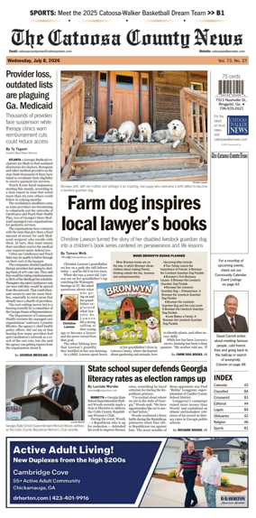 Cover of The Catoosa County News