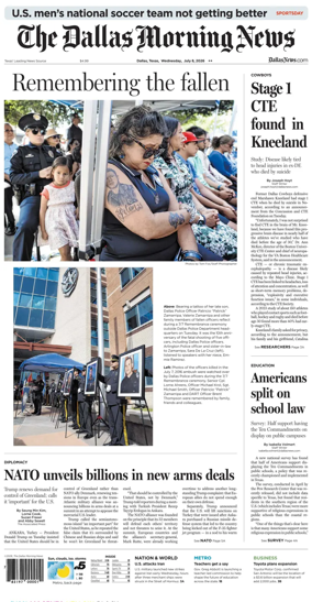 Cover of The Dallas Morning News
