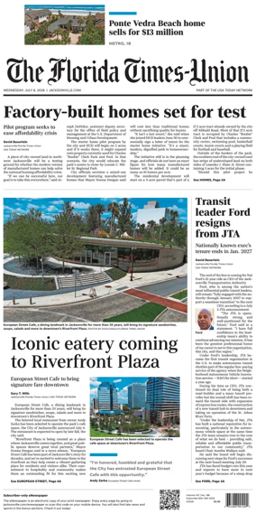 Cover of The Florida Times-Union