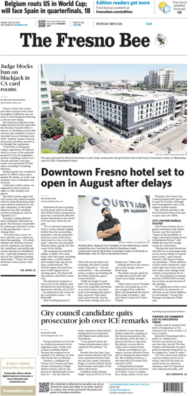 Cover of The Fresno Bee