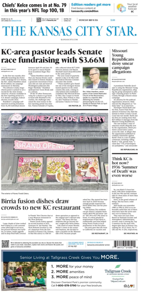 Cover of The Kansas City Star