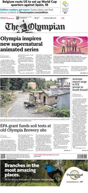Cover of The Olympian