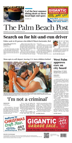 Cover of The Palm Beach Post