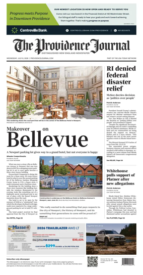 Cover of The Providence Journal