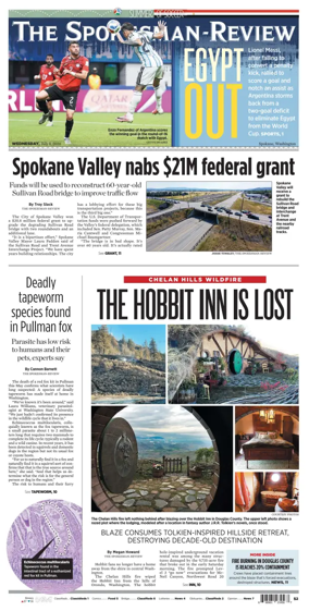 Cover of The Spokesman-Review (Spokane)