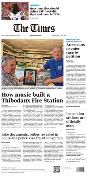 Cover of The Times (Shreveport)