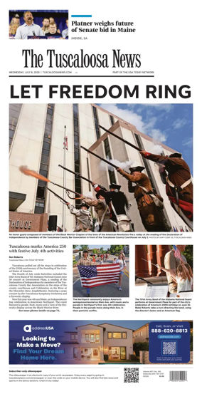 Cover of The Tuscaloosa News