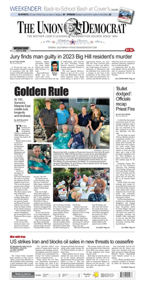 Cover of The Union Democrat