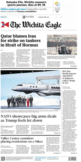 Cover of The Wichita Eagle