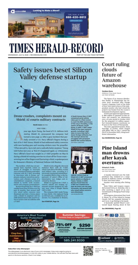 Cover of Times Herald-Record