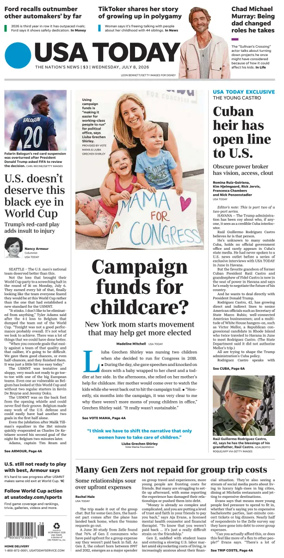 Cover of USA TODAY US Edition