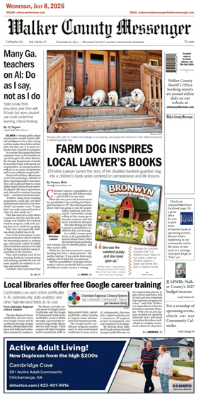 Cover of Walker County Messenger