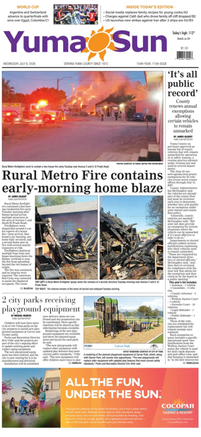 Cover of Yuma Sun