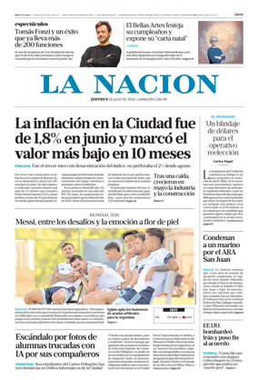 Cover of La Nacion
