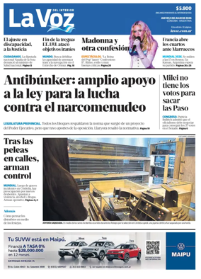 Cover of La Voz del Interior