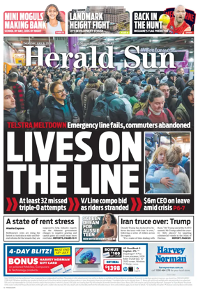 Cover of Herald Sun
