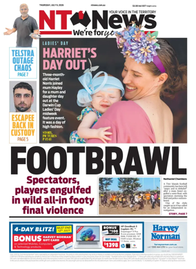 Cover of NT News