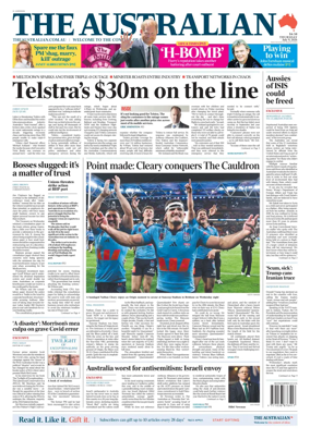 Cover of The Australian